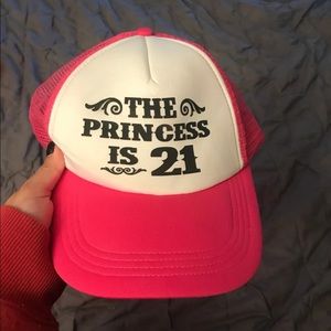 NWT 21st birthday hat